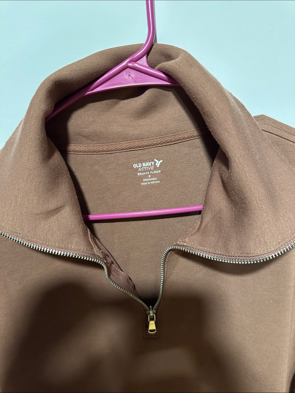 Old Navy bounce fleece half zip - Picture 3 of 4